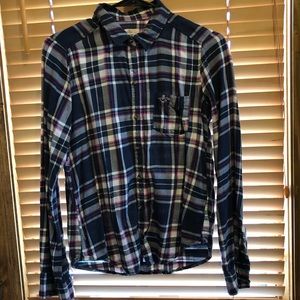 Hollister Plaid Button Down